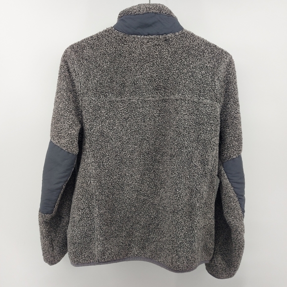 L.L.Bean Hi-Pile Fleece Jacket Gray Size Small - Picture 6 of 6